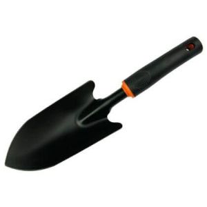 DE LUXE Bradas Wide Garden Trowel – Metal with a Rubberized Handle